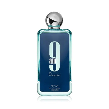 Afnan 9AM Dive Eau De Parfum 100ml – Fresh Aquatic Citrus Fragrance for Men | Long Lasting Perfume USA