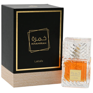 Lattafa Khamrah Eau De Parfum 100ml Unisex – Warm Spicy Vanilla Luxury Fragrance | Free USA Delivery