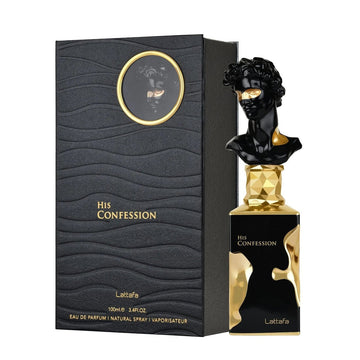 Lattafa His Confession Eau de Parfum 100ml Luxury Men’s Perfume | Free USA 3-Day Delivery